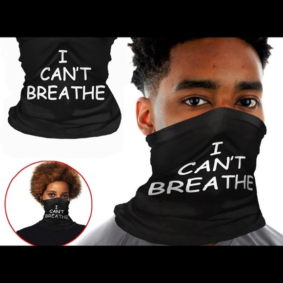 I Can’t Breathe Face Covering - Picture 1 of 1